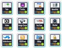 مجموعه جدید تمامی افزونه های شرکت Vtem Joomla