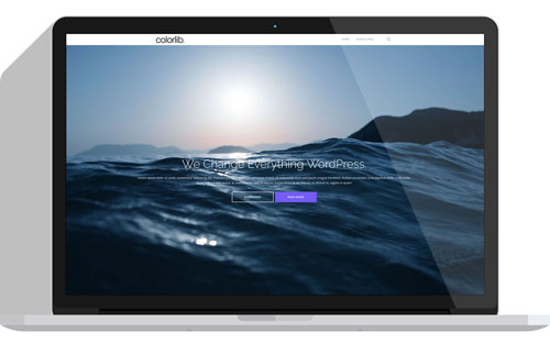 تصویر مضمون سایت به نام Shapely برای WordPress
