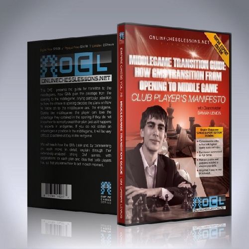 دانلود EMPIRE CHESS – VOL 76دوره ۷۶: چگونگی انتقال شروع بازی به مرحله وسط بازی همانند استاد بزرگان شطرنج