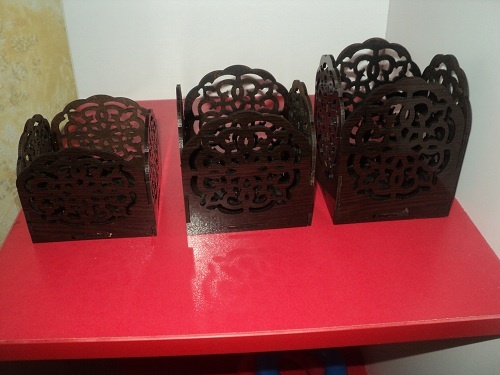 دانلود طرح کورل جاشمعی مشبک