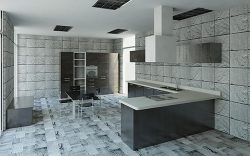 دکوراسیون آشپزخانه طراحی رویت