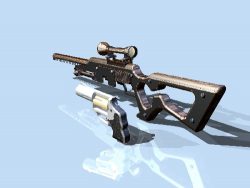 دانلود طراحی سه بدی اسلحه در نرم افزار SolidWorks