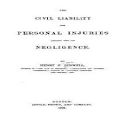 دانلود کتاب انگلیسی و حقوقی The civil liability for personal injuries arising out of negligence